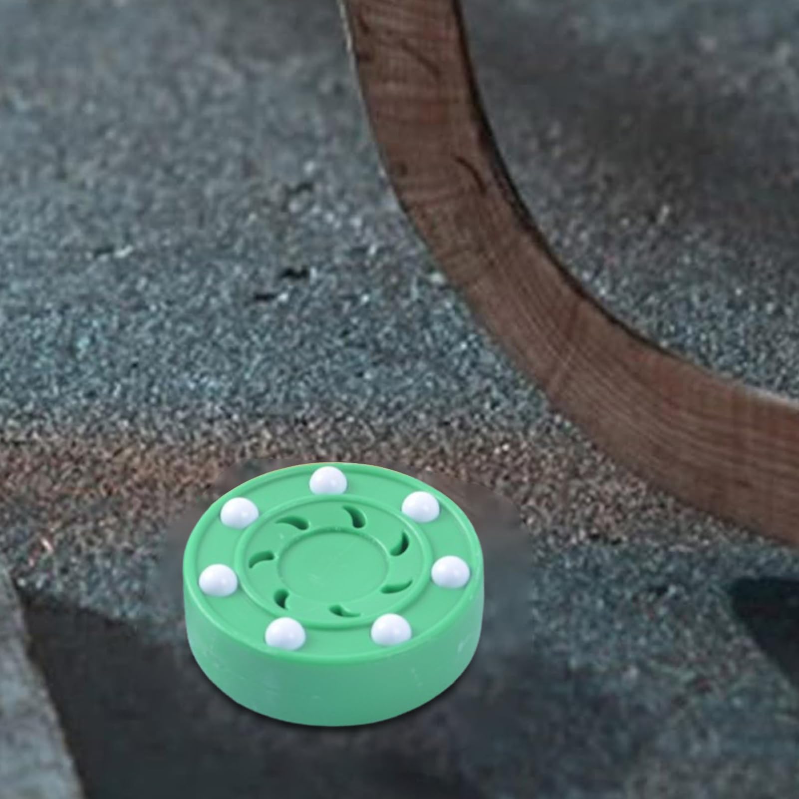 PUCK HOCKEY, PUCK HOCKEY interno - Street Hockey Balls - Attrezzatura da allenamento sportivo multifunzionale Equipaggiamento a prova di interni a base di interni per interni ed esterni