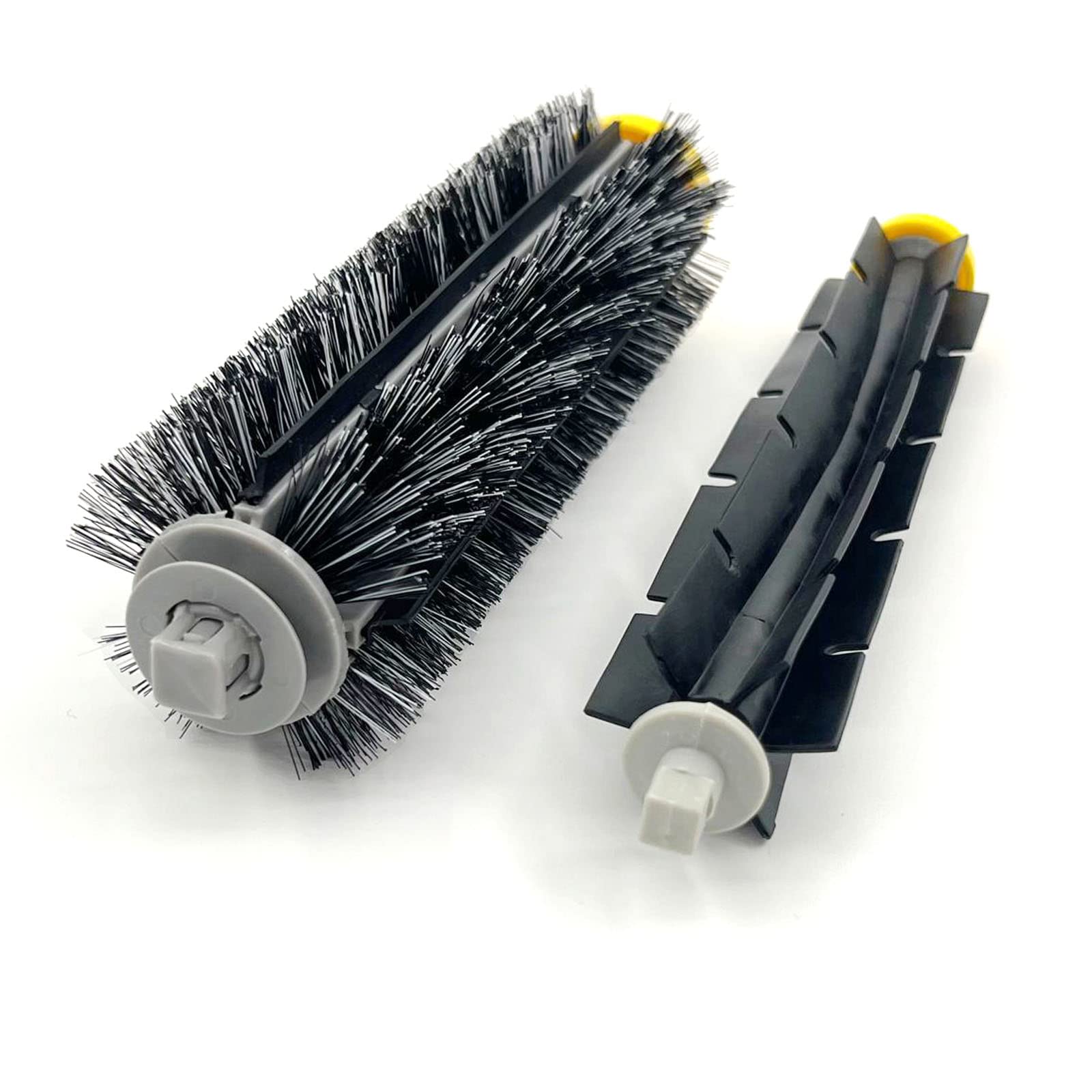 3 Sets Ersatz-Rollenbürsten Für IRobot Roomba 600 & 700 Serie – Inkl. Borsten & Flexible Schlägel