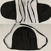 Vista 8 de EXCEART 2 unids cuello traqueotomía cubierta transpirable traqueostomía cuello estoma protector protector protector de polvo cubierta escudo