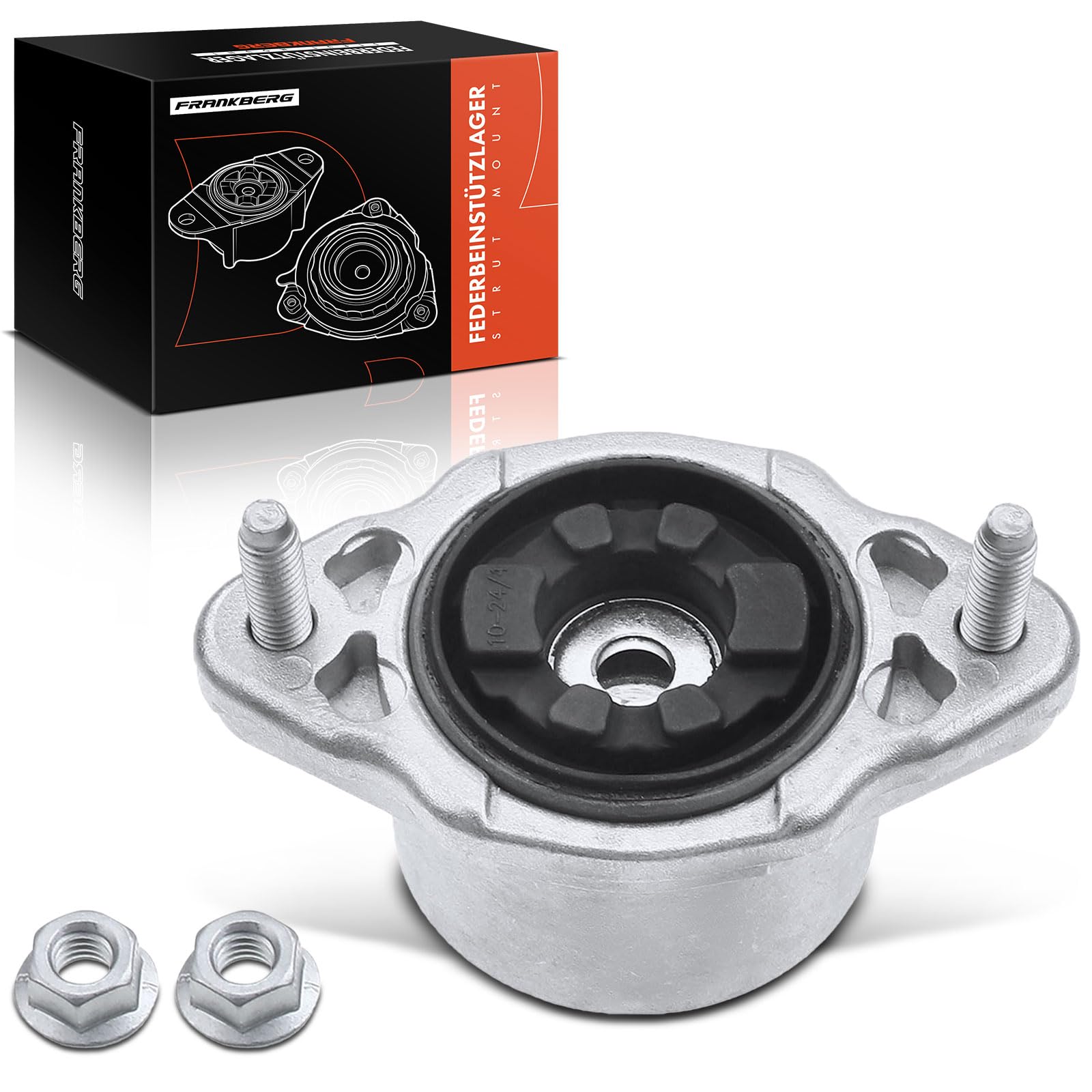 Frankberg Cuscinetto di supporto della sospensione Posteriore destro o sinistro Compatibile con GLK-Class X204 Classe E T-Model S212 Classe E W212 Classe C T-Model S204 Classe E Cabriolet A2043201073