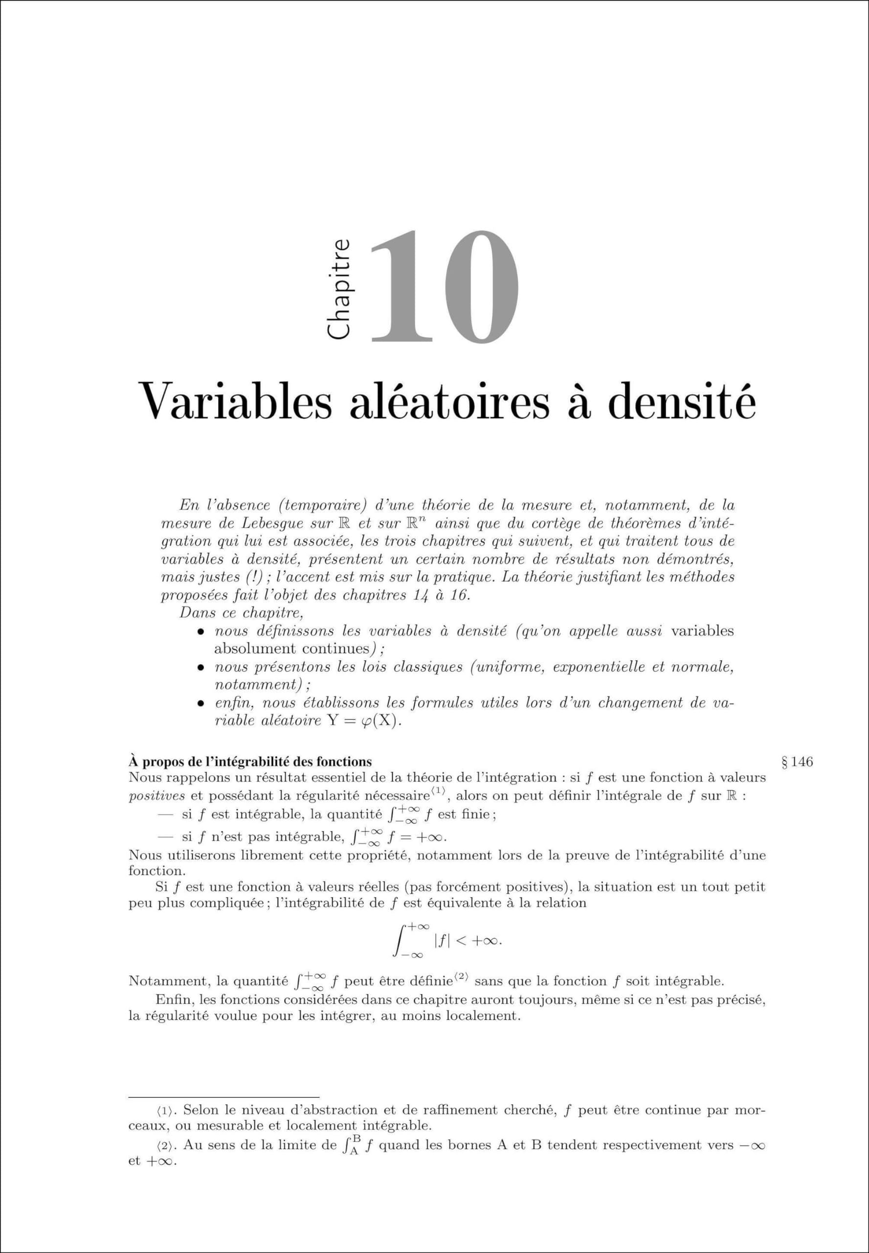 Probabilités pour les non-probabilistes