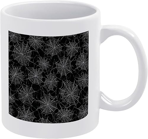 Miniatura 13 de Taza de café con patrón de telaraña, regalo para el día de la madre, para amigos, vintage, Halloween, taza para café