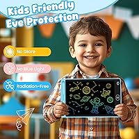 Vista 3 de 20 Pack LCD Writing Tablet for Kids - Erasable and Reusable Toddler Doodle Board in 8.5 inch, Ideal Drawing Pad for Learning Toy for Ages 3-8, Gift