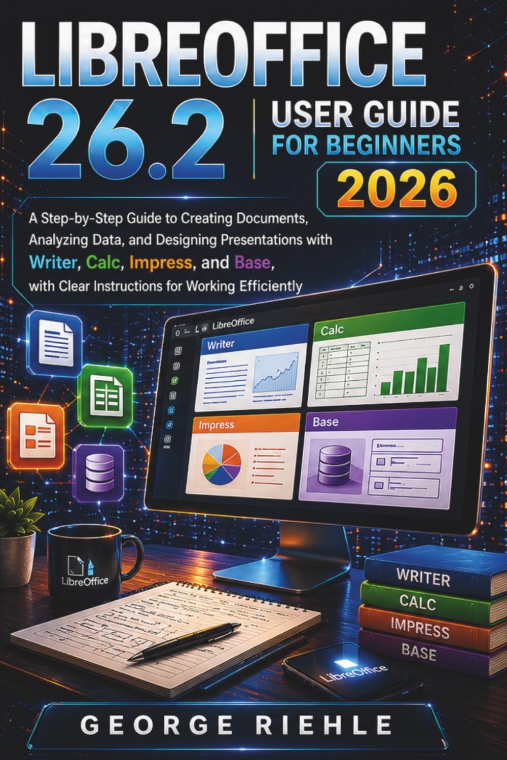 LIBREOFFICE 26.2 User Guide For Beginners 2026: A Step-by-Step Guide to Creating Documents, Analyzing Data, and Designing Presentations with Writer, ... Clear Instructions for Working Efficiently