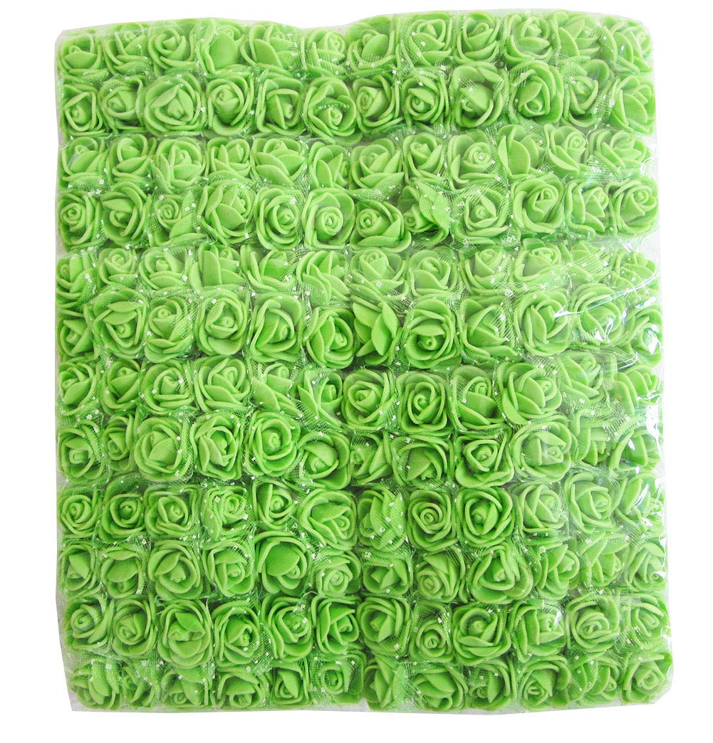 Amazon.com: Artfen Mini Fake Rose Flower Heads 144pcs Mini Artificial ...