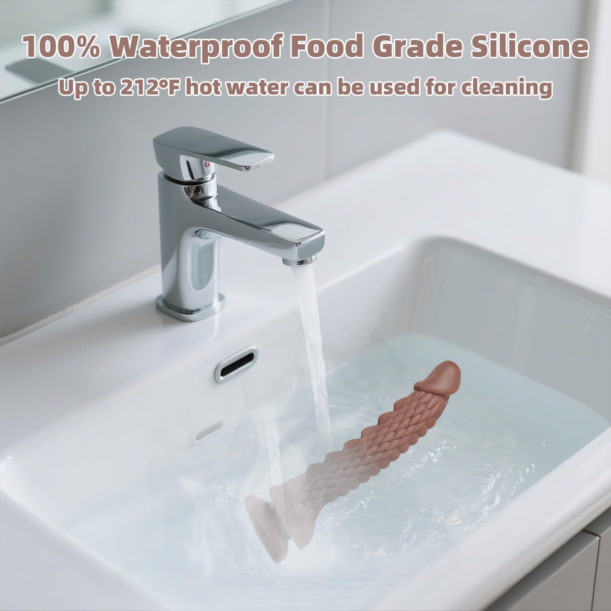 6.3 inch Dragon Dildo with Strong Suction Cup for Hands-Free Play,Realistic Monster Dildo Anal Plug Prostate Massager Adult Sex Toys for Vaginal G-Spot and Anal Prostate Purple