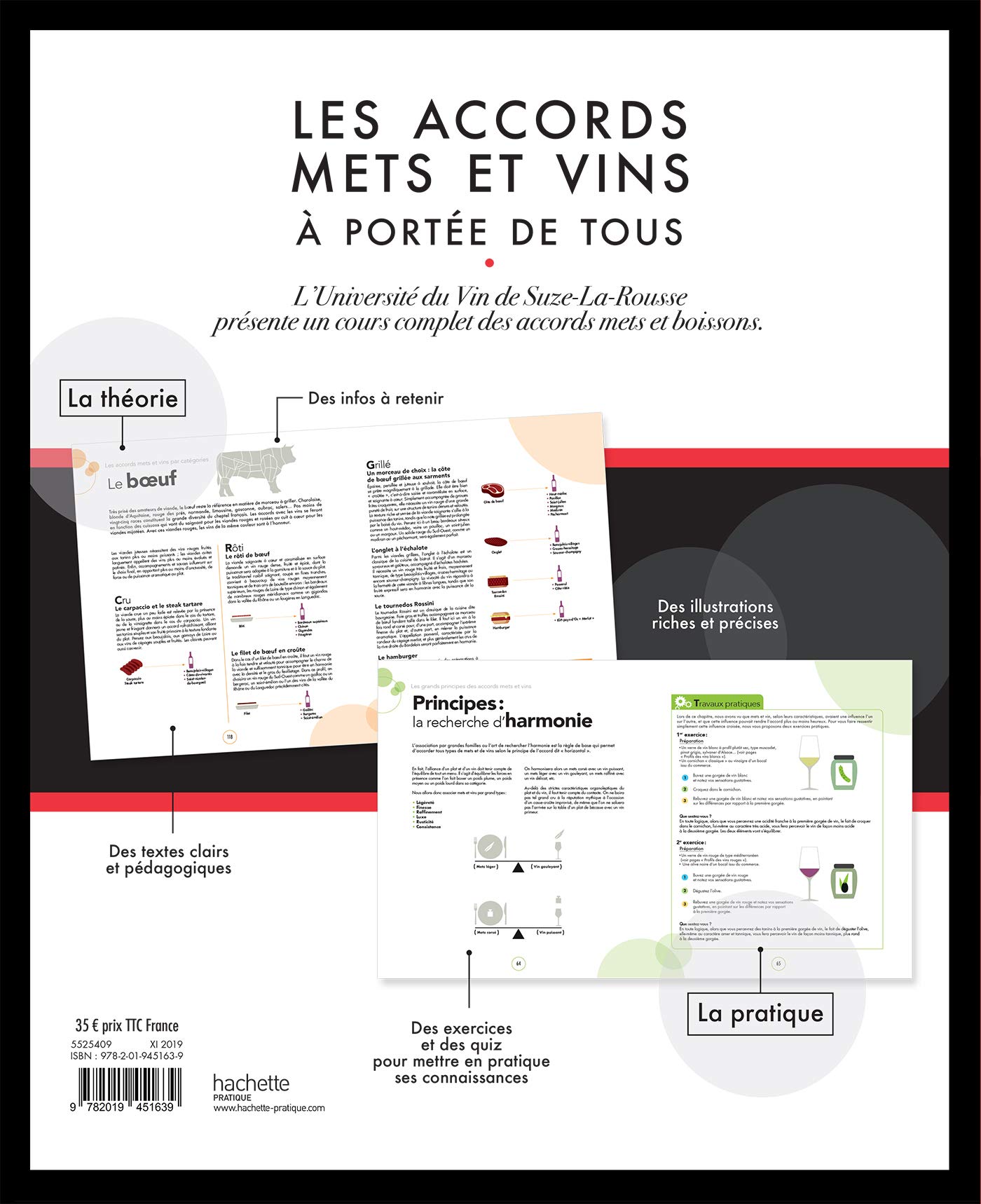 Le grand cours des accords mets et boissons: 100 leçons pour réaliser des accords gourmands comme un expert
