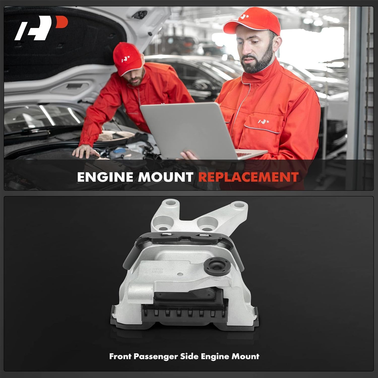 A-Premium Front Right Engine Motor Mount Compatible with Dodge Dart 2013 2014 2015 2016 1.4L, Passenger Side