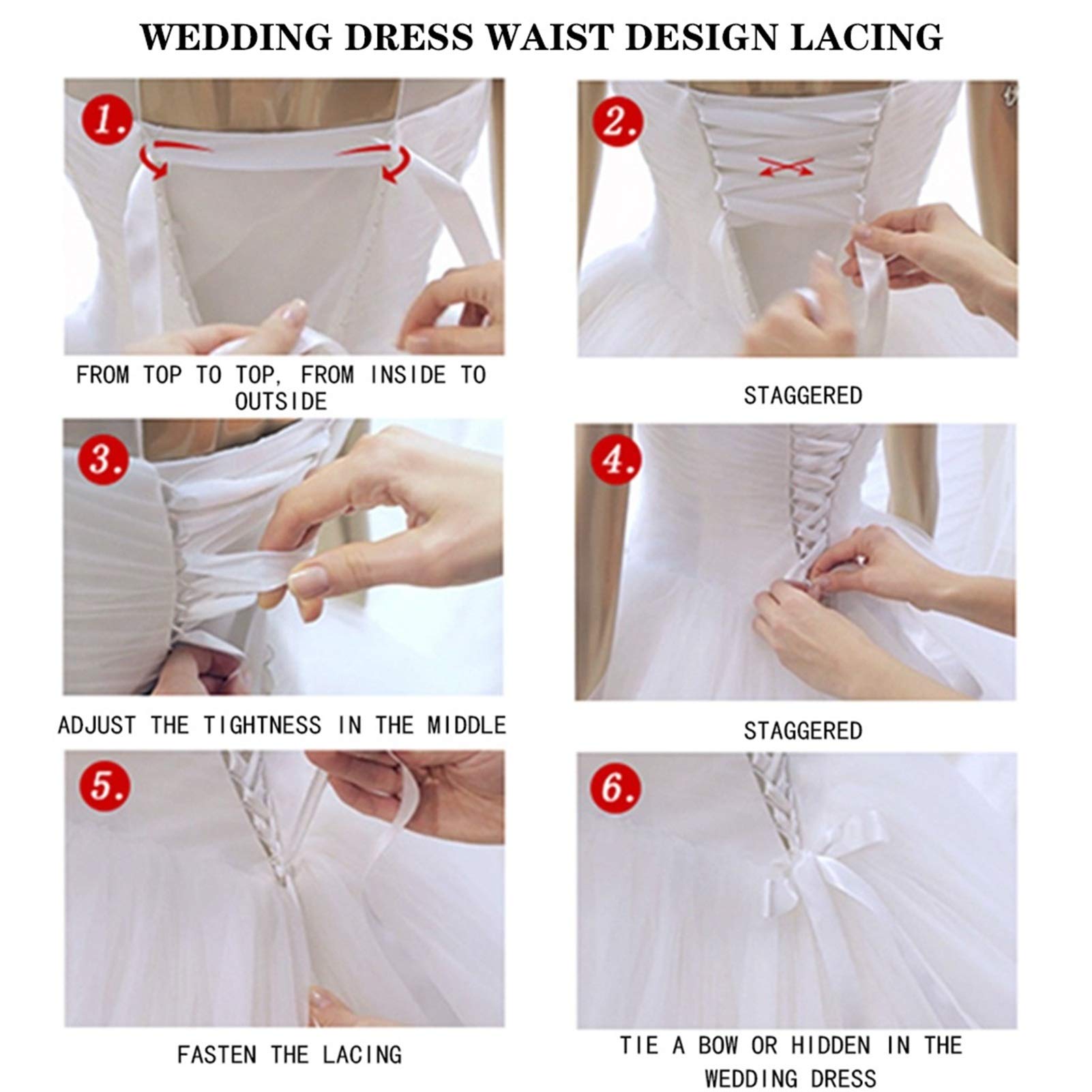 Vestido de novia para mujer , vestido de novia formal, vestido largo de novia, elegante falda de cóctel, vestidos de novia de maternidad, bonito vestido (color: blanco, talla: pequeña) (blanco XXL)