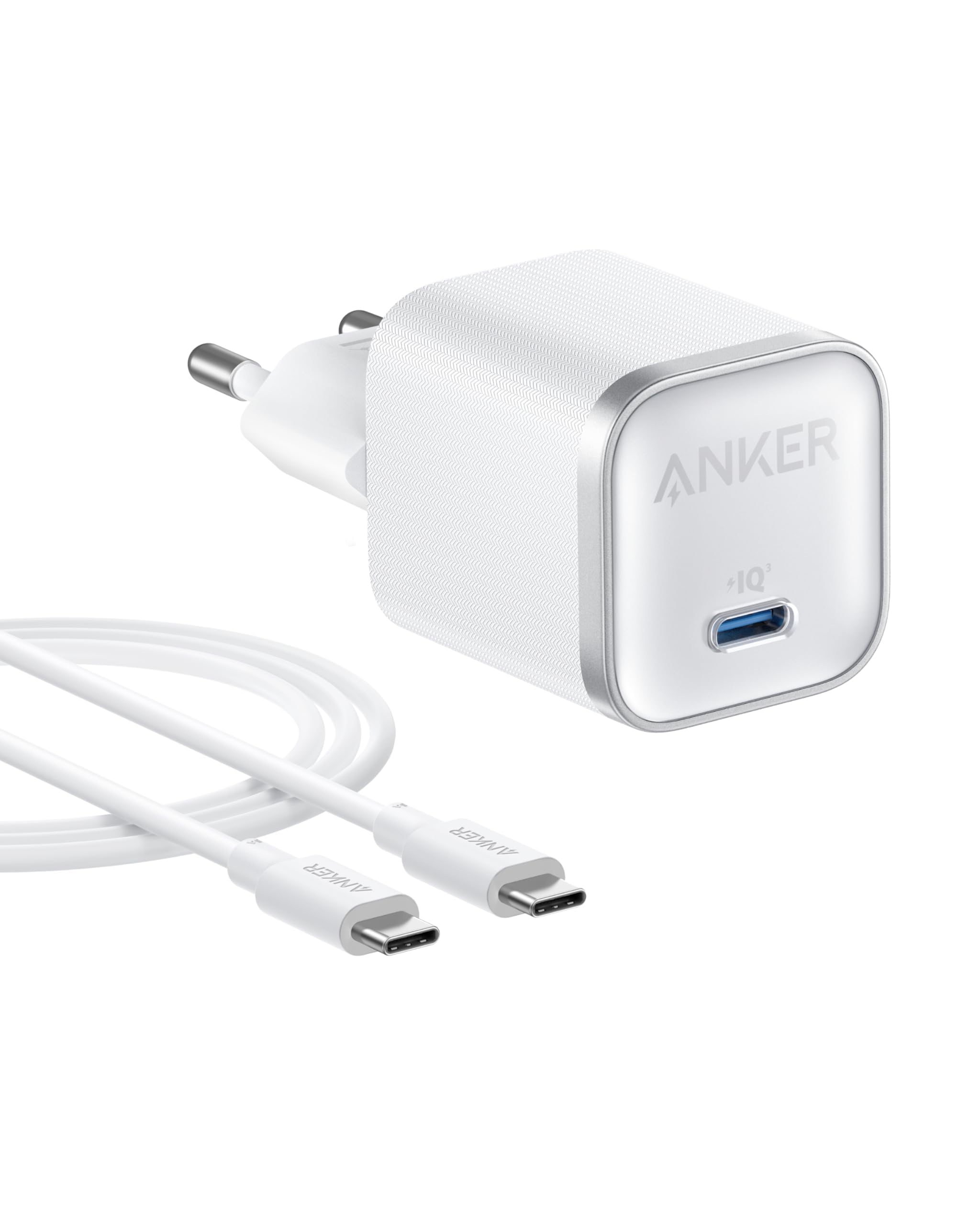Caricatore Anker Zolo 50W 4 Porte – 2 USB-C E 2 USB-A, Compatto Con Spine Pieghevoli, Per IPhone, MacBook, IPad E Galaxy