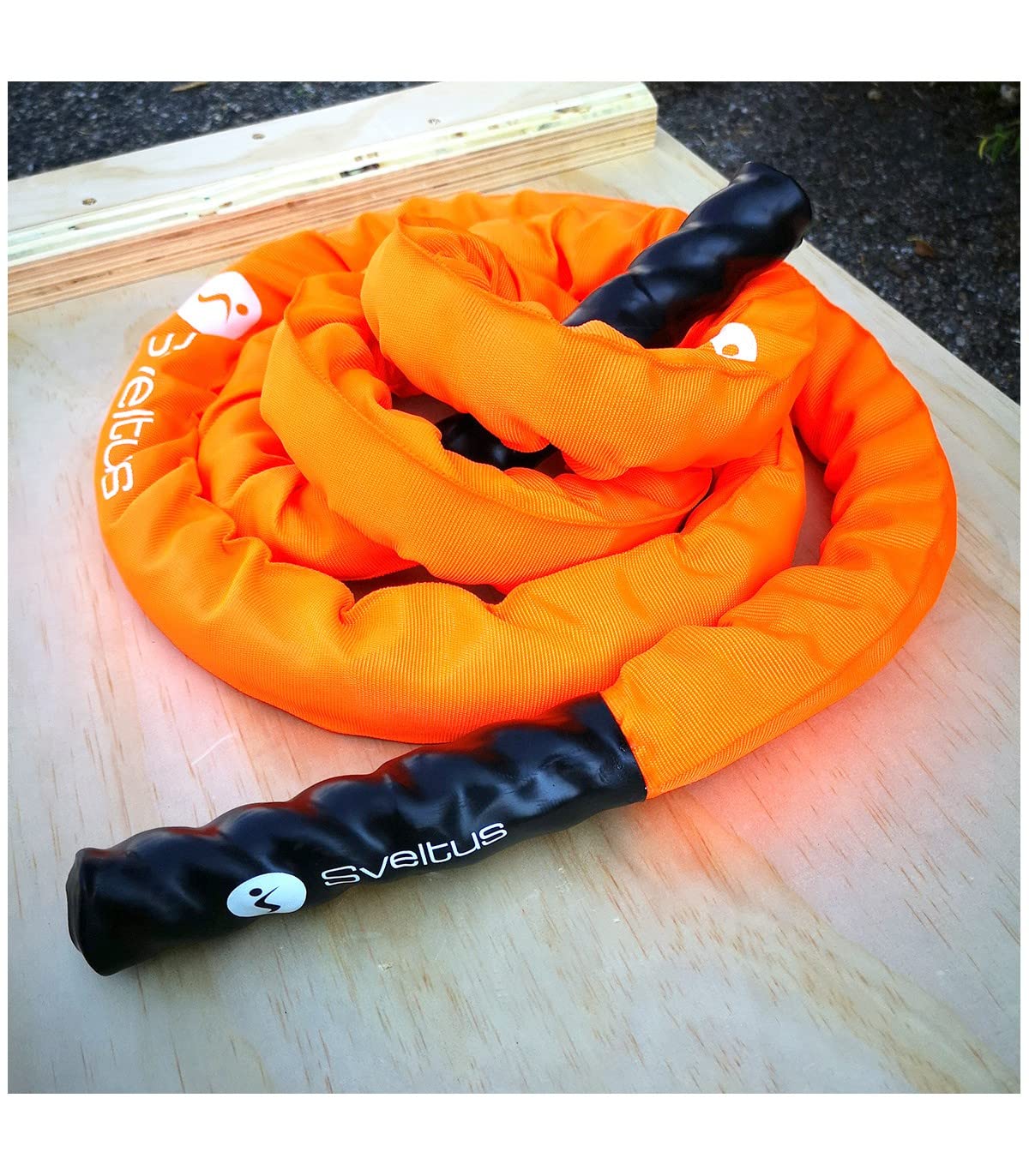 Sveltus springseil Beast 300 cm Polyester/Polyäthylen orange