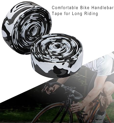 Miniatura 4 de Camouflage Serie comfort GEL cinta para manubrio de bicicleta con puntos reflectivos