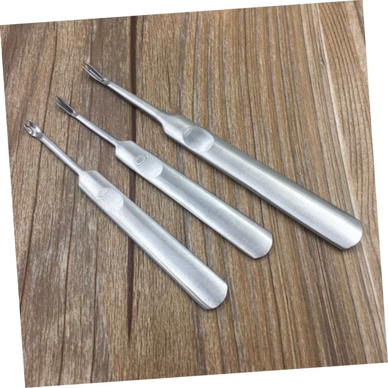 Gadpiparty 3stücke Teiliges Edelstahl Leder Carving Werkzeug u V-förmige Klingen Skiving Tools Für Präzise Handarbeit Kantengestaltung Bastelarbeiten