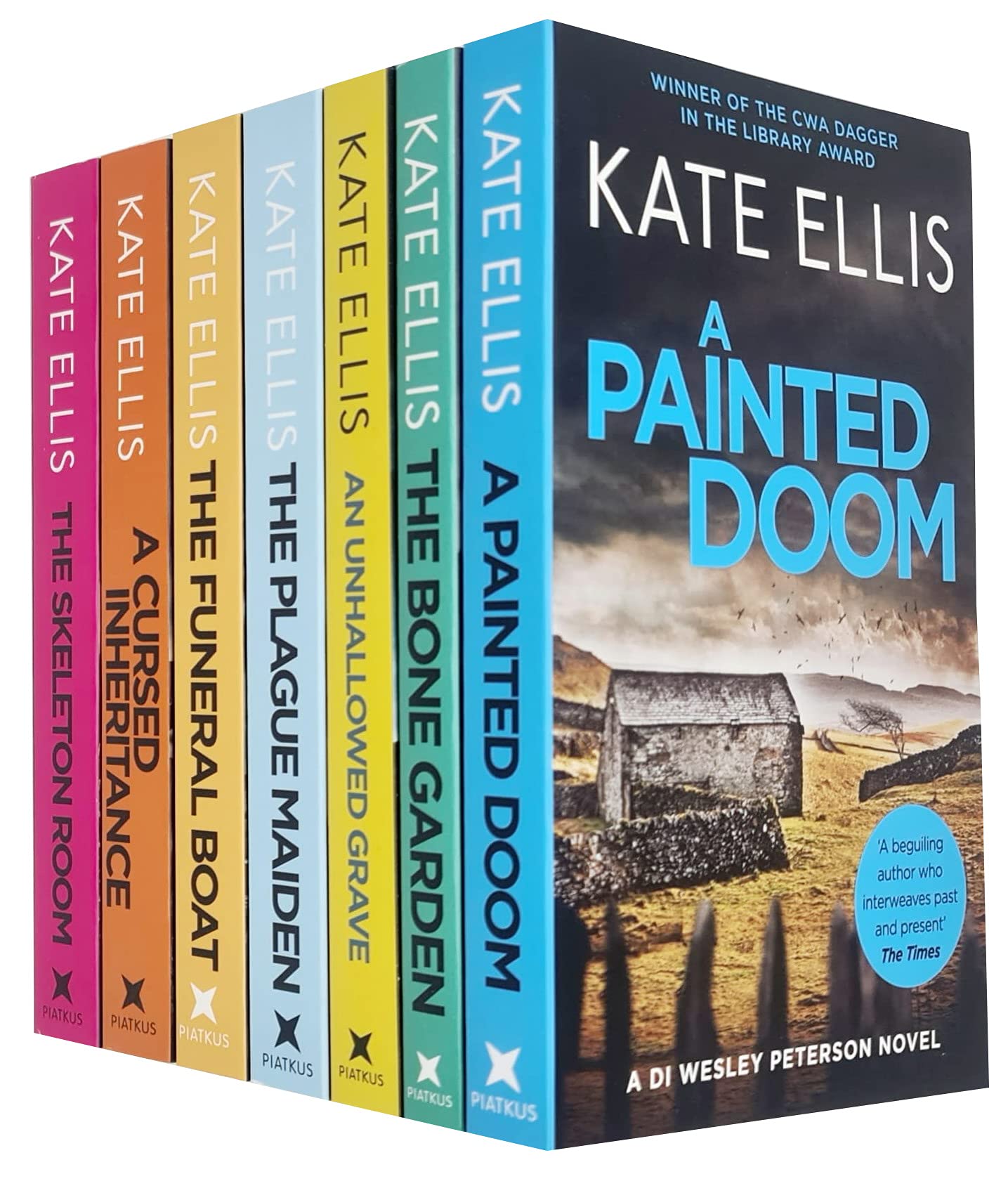 Kate Ellis Collection 10 Books Set (The Shroud Maker, The Mermaid's Scream, The Death Season, The House of Eyes, The Shadow Collector, The Cadaver Game, The Stone Chamber & More)