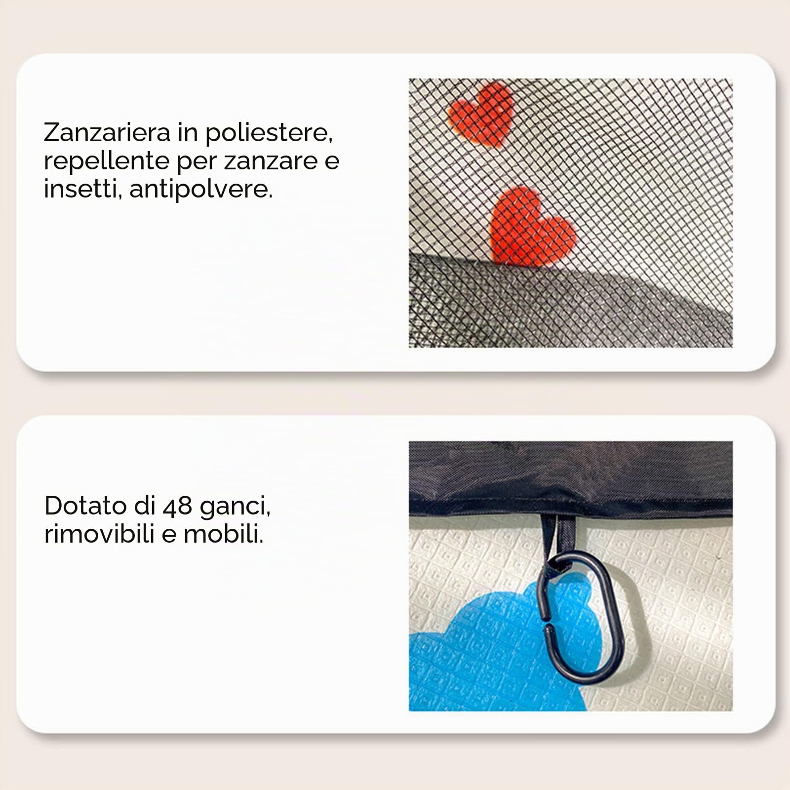 Zanzariera con cerniera per tenda a baldacchino universale per esterni, 3 x 3 m, tenda fai da te, per patio, gazebo (solo zanzariera, gazebo marrone, zanzariera 3 x 3 m)