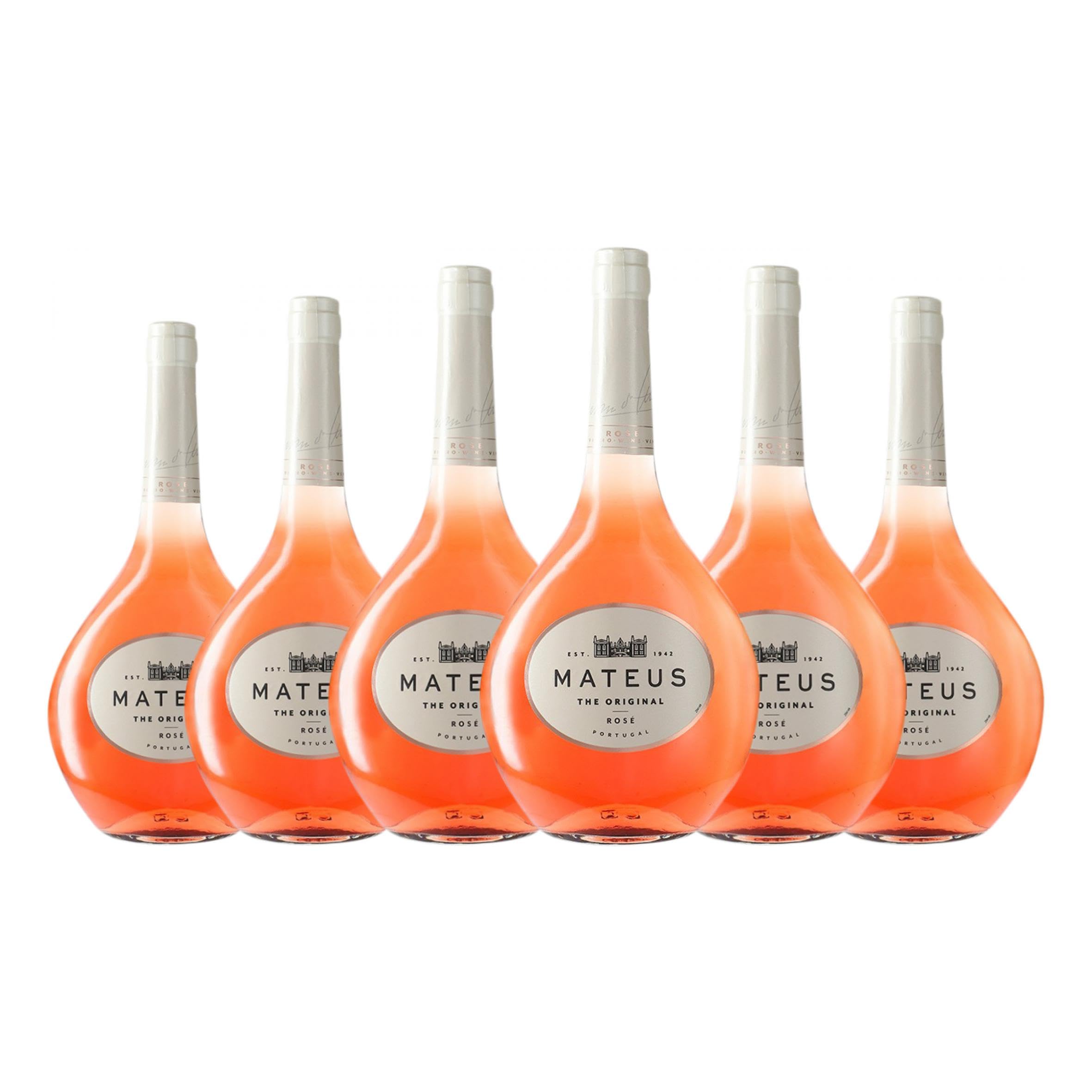 Sogrape Mateus Rosé The Original Portugal Joven 75 cl Vino rosado (Caja de 6 Botellas de 75 cl)