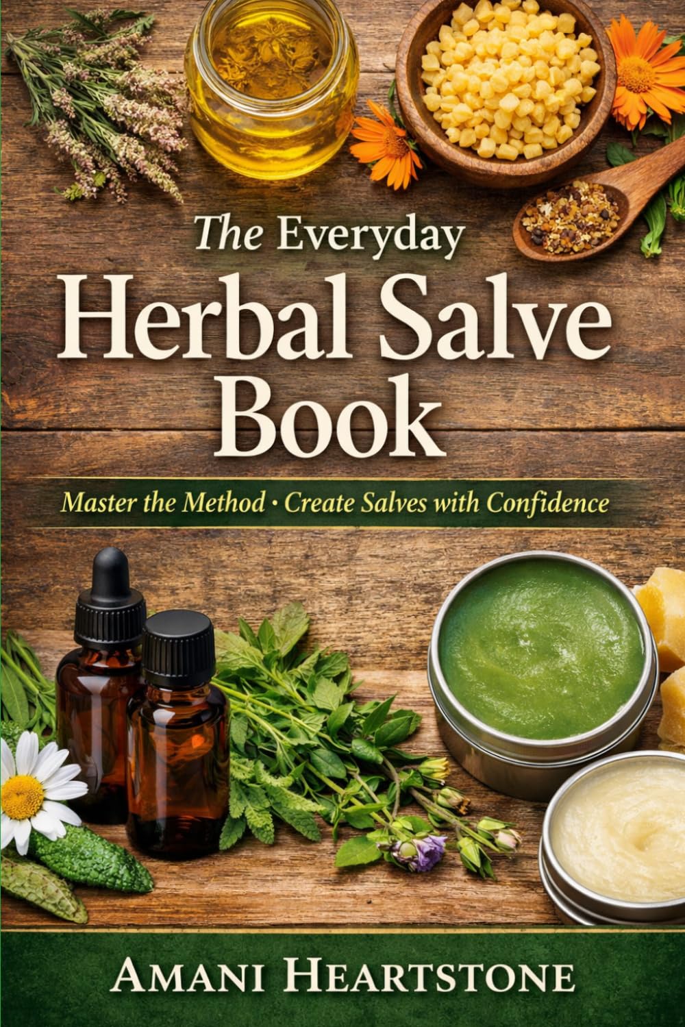 The Everyday Herbal Salve Book: Master the Method: Create Salves with Confidence      Paperback – March 13, 2026