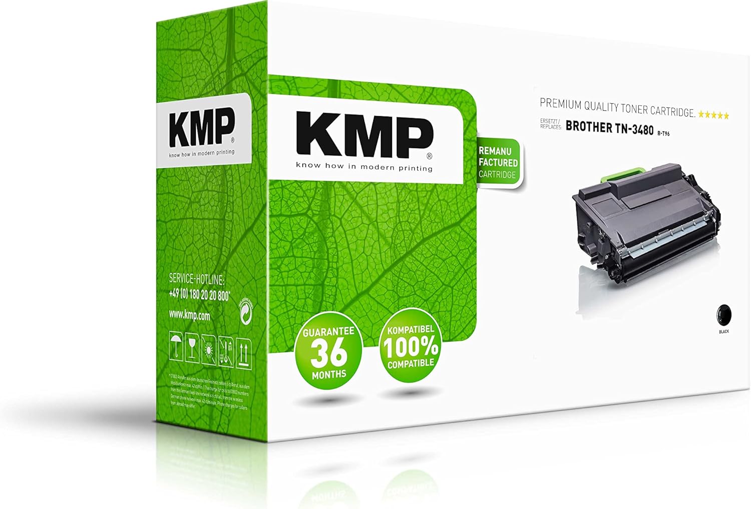 🛒 Crаzу Dеаlѕ KMP Toner for Brother TN-3480 Black B-T96
