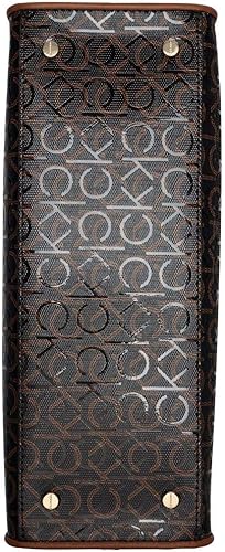 Miniatura 3 de Calvin Klein Bolso Satchel Margot con Logo Texturizado en Relieve para Mujeres