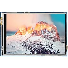 TOP1 Overall Evaluation Board Designed for Raspberry Pi Pico, with 3.5inch 65K Colorful Resistive Touch LCD Display and Misc Helpful Onboard Components