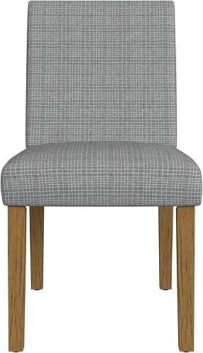 Miniatura 138 de HomePop Parsons - Silla clásica tapizada para comedor Gris ceniza,Azul Demask,Marrón Boucle (paquete individual),Marrón (Brown Damask),Marrón (Brown