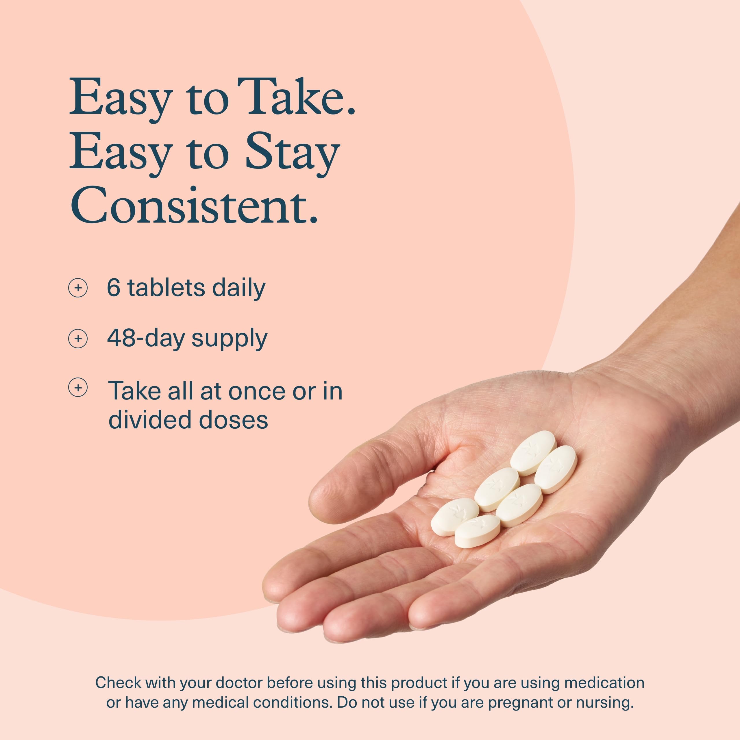 Youtheory Advanced Collagen, 6,000 mg, 290 Tablets, 48-Day Supply — Amazon image 6