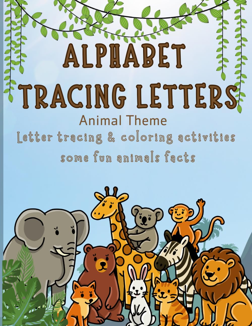 Alphabet Tracing Letters: Letter tracing practice and coloring pages