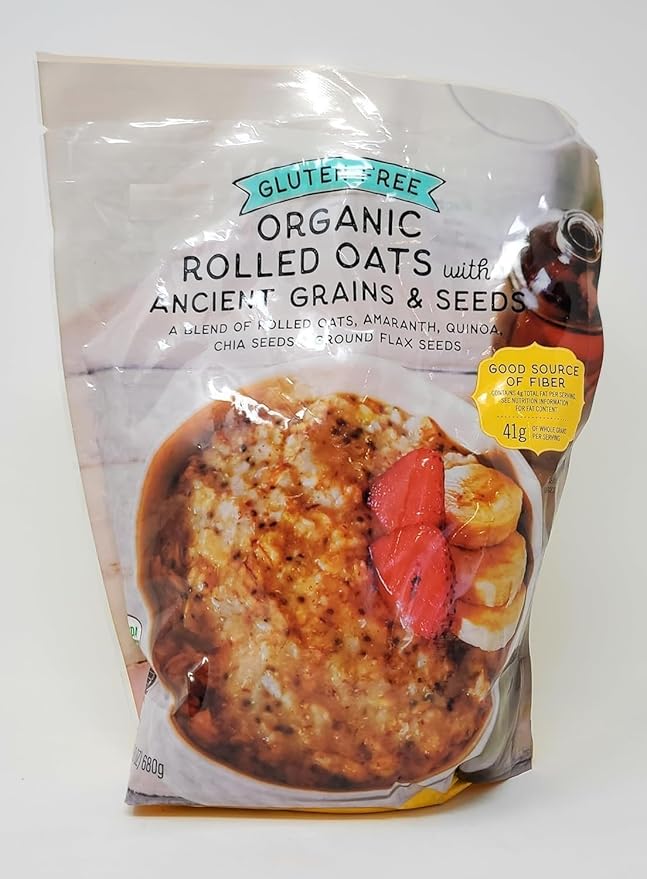 Avena en Hojuelas Orgánica Sin Gluten con Granos y Semillas 680g miniatura 3