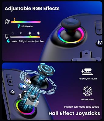 Gamtoure Wireless Phone Controller for iPhone, iPad Mini, Android- Bluetooth Game Controller for Nintendo Switch 2/Switch/Lite/OLED