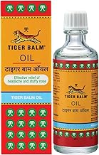 Tiger Balm Ayurvedic Pain Relief Oil 28ml | Effective Relief from Headache, Stuffy Nose, Travel Sickness, Dizziness and Insect Bites