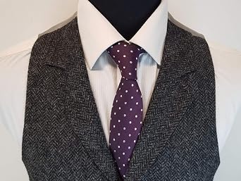Mens Charcoal Dark Grey Wool Blend Tweed Herringbone Slim Fit Wedding Tuxedo Waistcoat Suits Vest