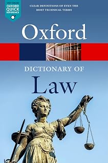 A Dictionary of Law (Oxford Quick Reference)