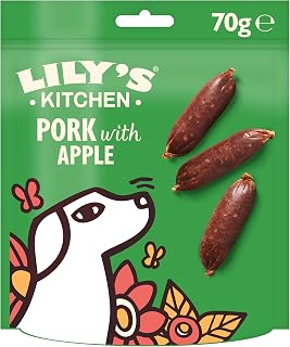 Lily's Kitchen Made with Natural Ingredients Treat Pack for Adult Dogs Crispy Pork…