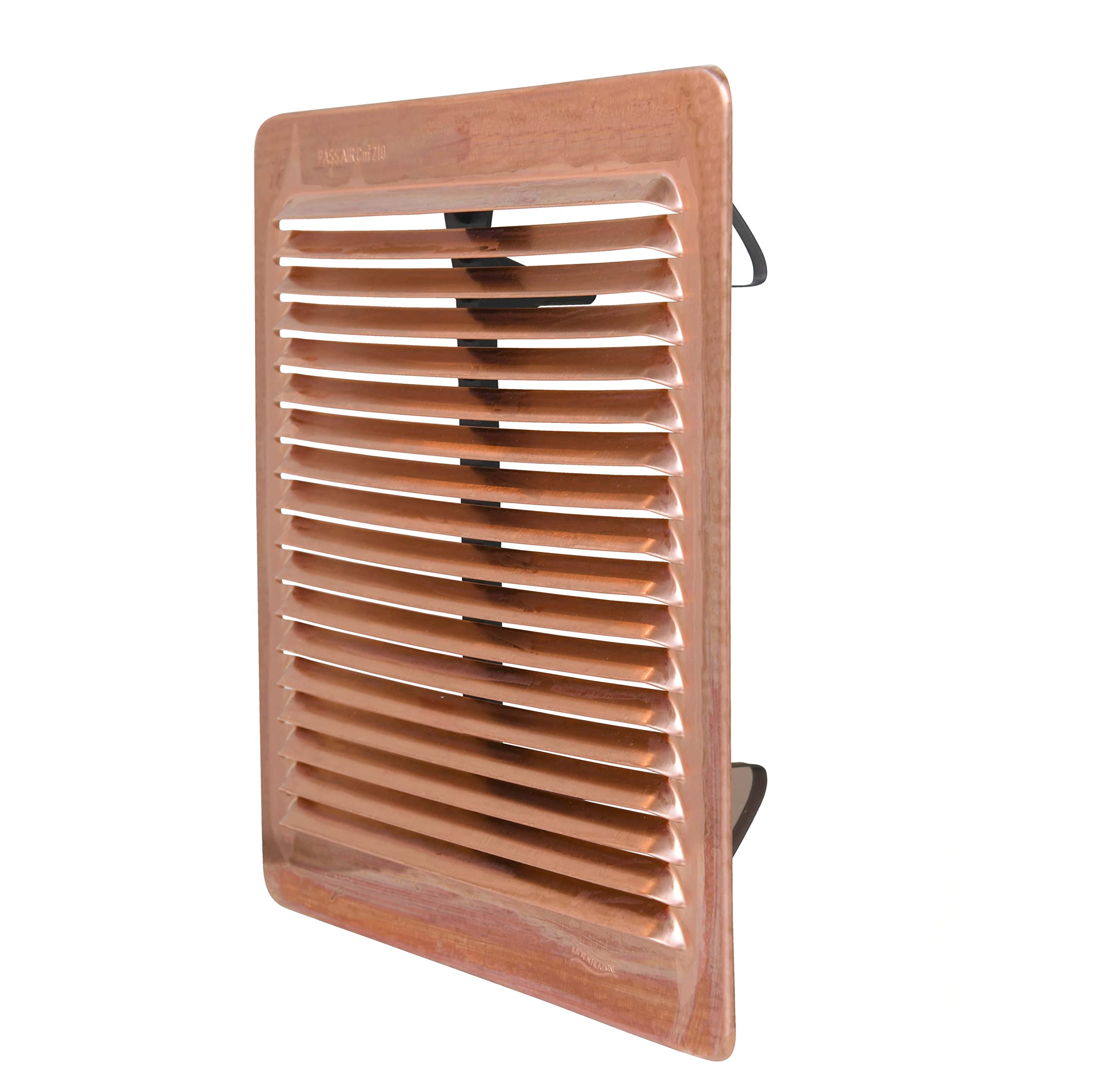 La Ventilazione LAM2323RA Griglia di Ventilazione quadrata con molle, Rame, 228x228 mm