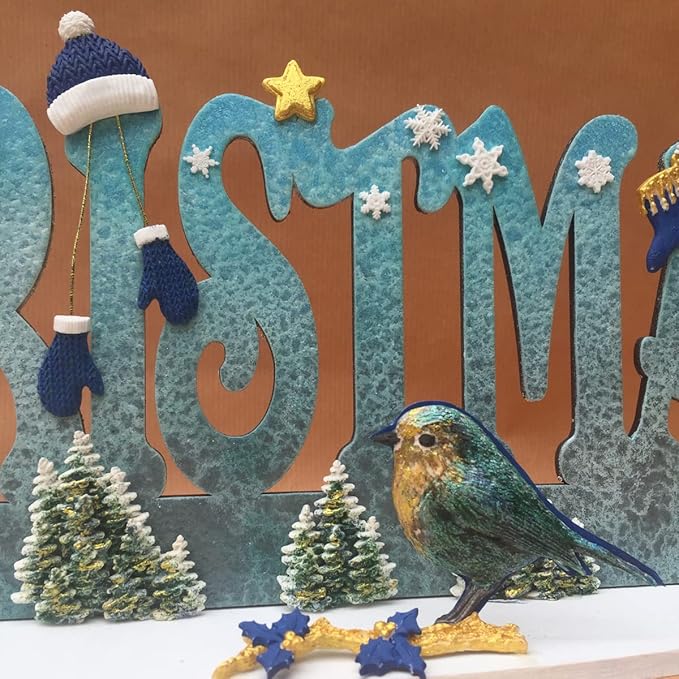 Molde de Silicona Katy Sue Árboles de Navidad Miniatura miniatura 6