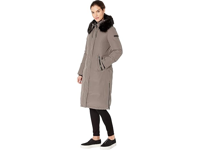 sam edelman faux fur trimmed parka