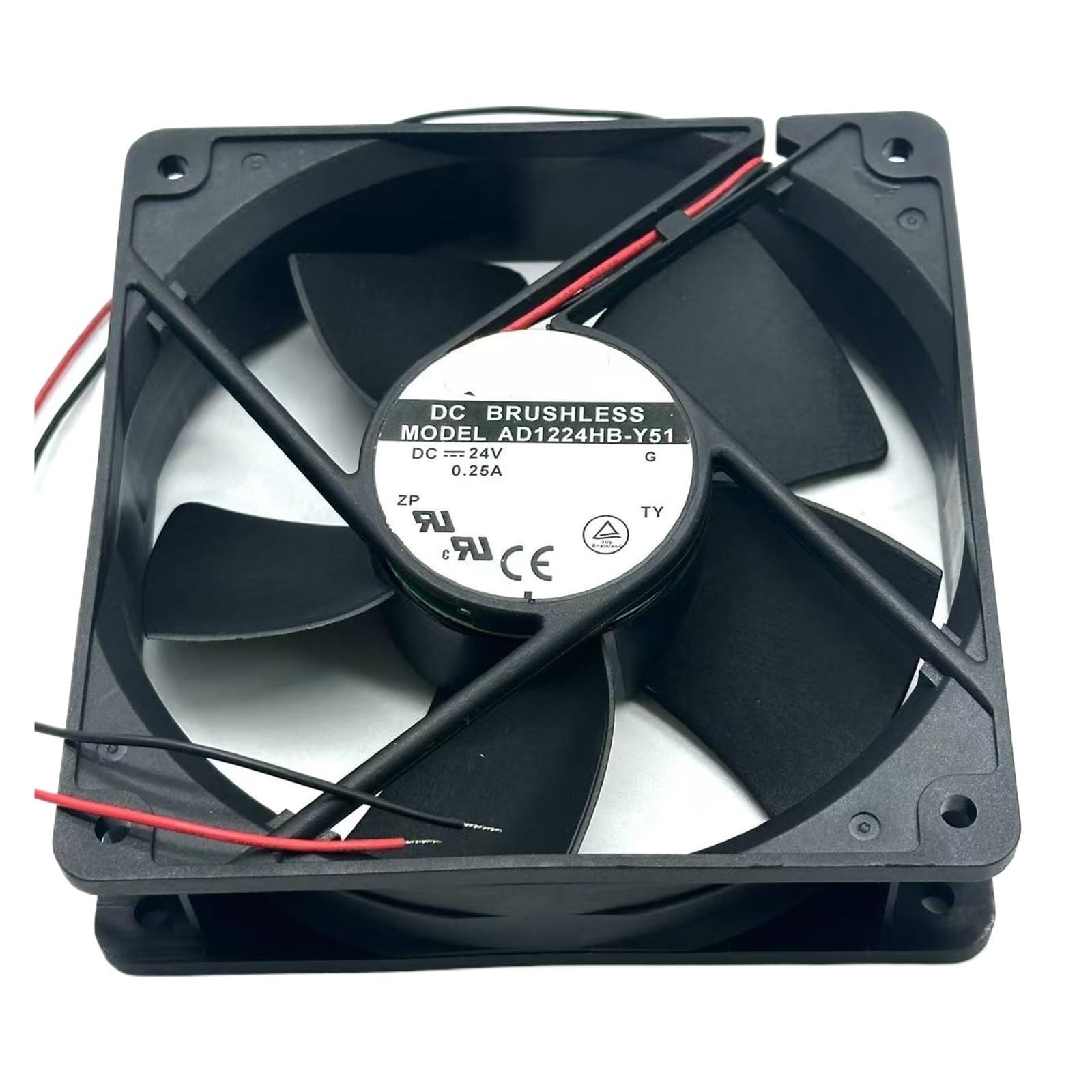 WEUSANXPL AD1224HB-Y51 DC 24V 0.25A 120x120x32mm 2-Wire Server Cooling Fan