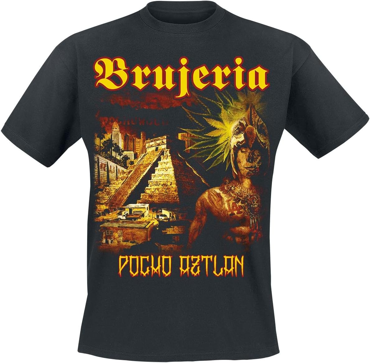 Brujeria Pocho aztlan T-Shirt black XXL