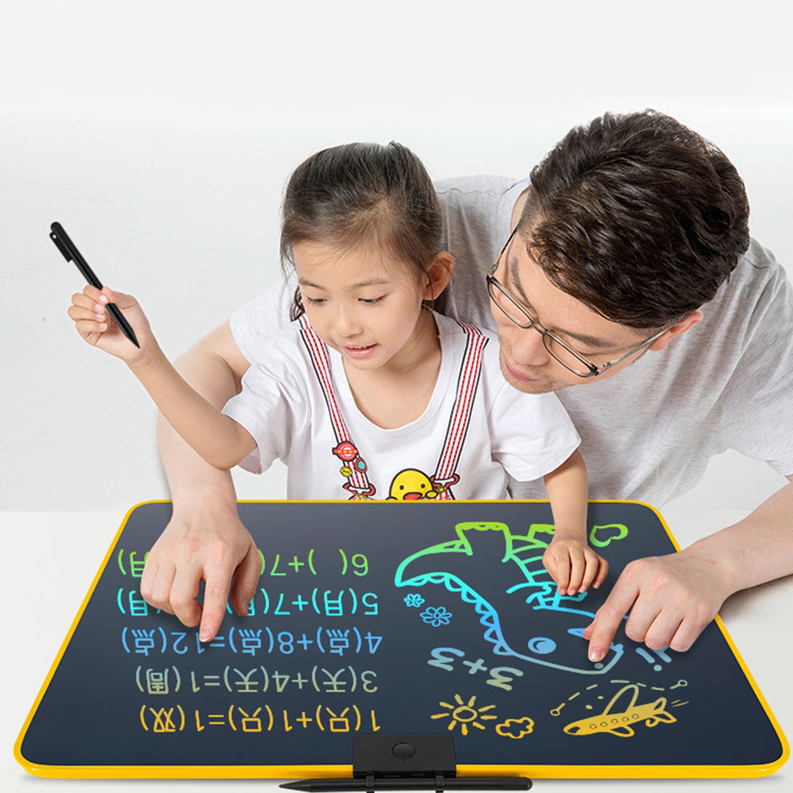 Tavolo Da Per Bambini Ricaricabile Con Schermo LCD Da 16 5 Pollici Tavoletta Elettrica Portatile Per Bambini Giocattolo Educativo Per Bambini