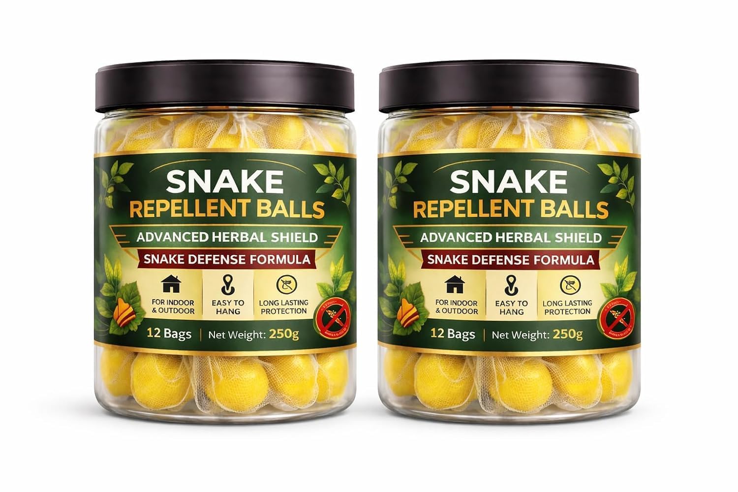 Herbal Snake Repellent Balls for Indoor & Outdoor Use | Natural Long Lasting Snake Deterrent Sachets for Home, Garden, Farm & Warehouse | Easy-to-Use Pest Control Formula (1) (2)-image-43