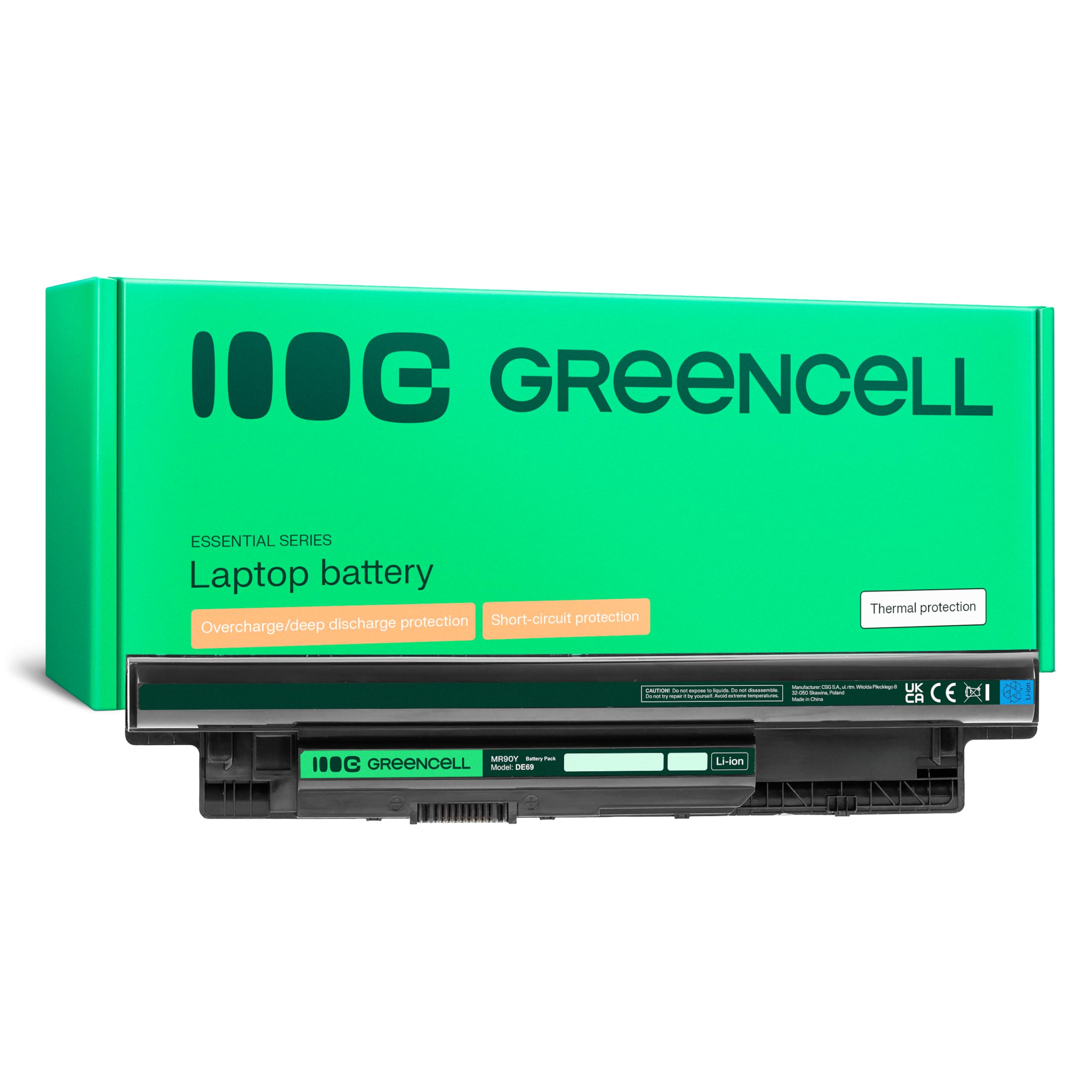 GreenCell for Dell Inspiron 3521 5521 5537 5721/11.1V 4400mAh