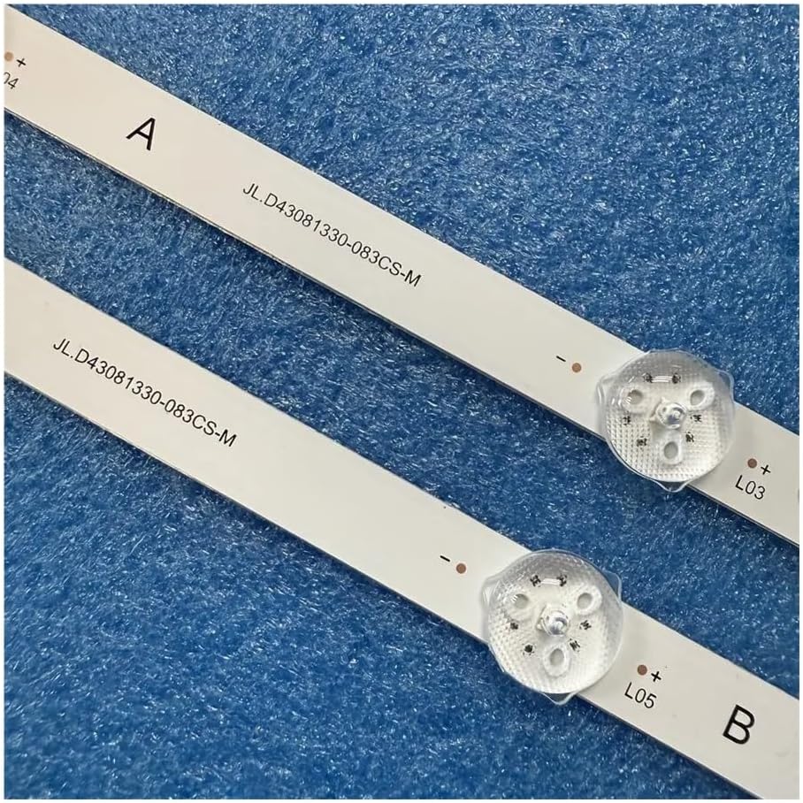 Backlight Strip Compatible with F43D7000 F43D7000K JL.D43081330-083CS-M LC430DUY-SHA1 Spare Parts(3 PCS for 1 TV)