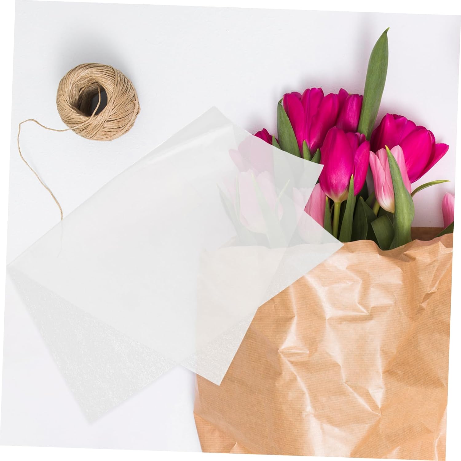 BCOATH 36pcs Tissue Paper Sheets for Gift Wrapping DIY Floral Packaging Craft Projects Lightweight Versatile Breathable Liner Paper for Presents Box Lining and Decoration
