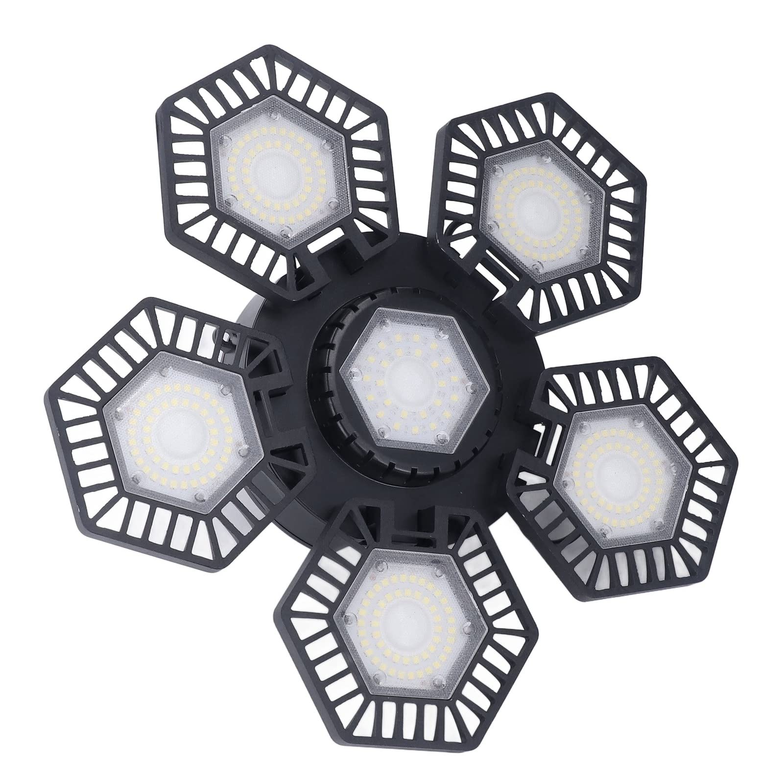 Oświetlenie Garażowe LED 120W 5 Składanych Paneli Biały Ac 85-277V