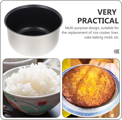 Miniatura 5 de Cabilock El pote interno de la olla de arroz reemplaza el estilo al azar de la cocina del acero inoxidable del