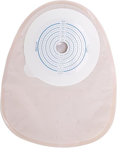 Miniatura 5 de 10 bolsas de colostomía de una pieza, bolsas drenables, bolsas de ostomía, suministros de ostomía cerrados para el cuidado del estoma de ileostomía,