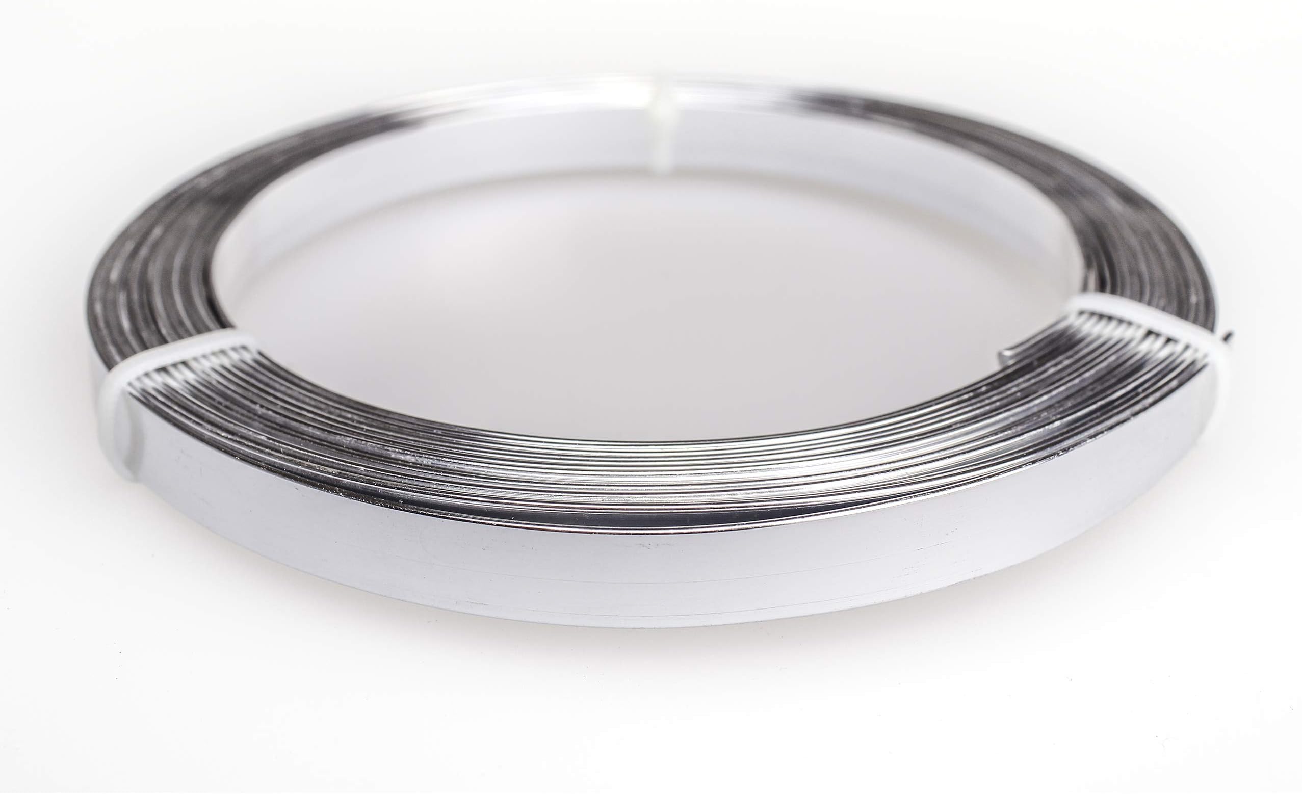 Creacraft Aluminium Flat Wire 1 x 10 mm 5 m Roll
