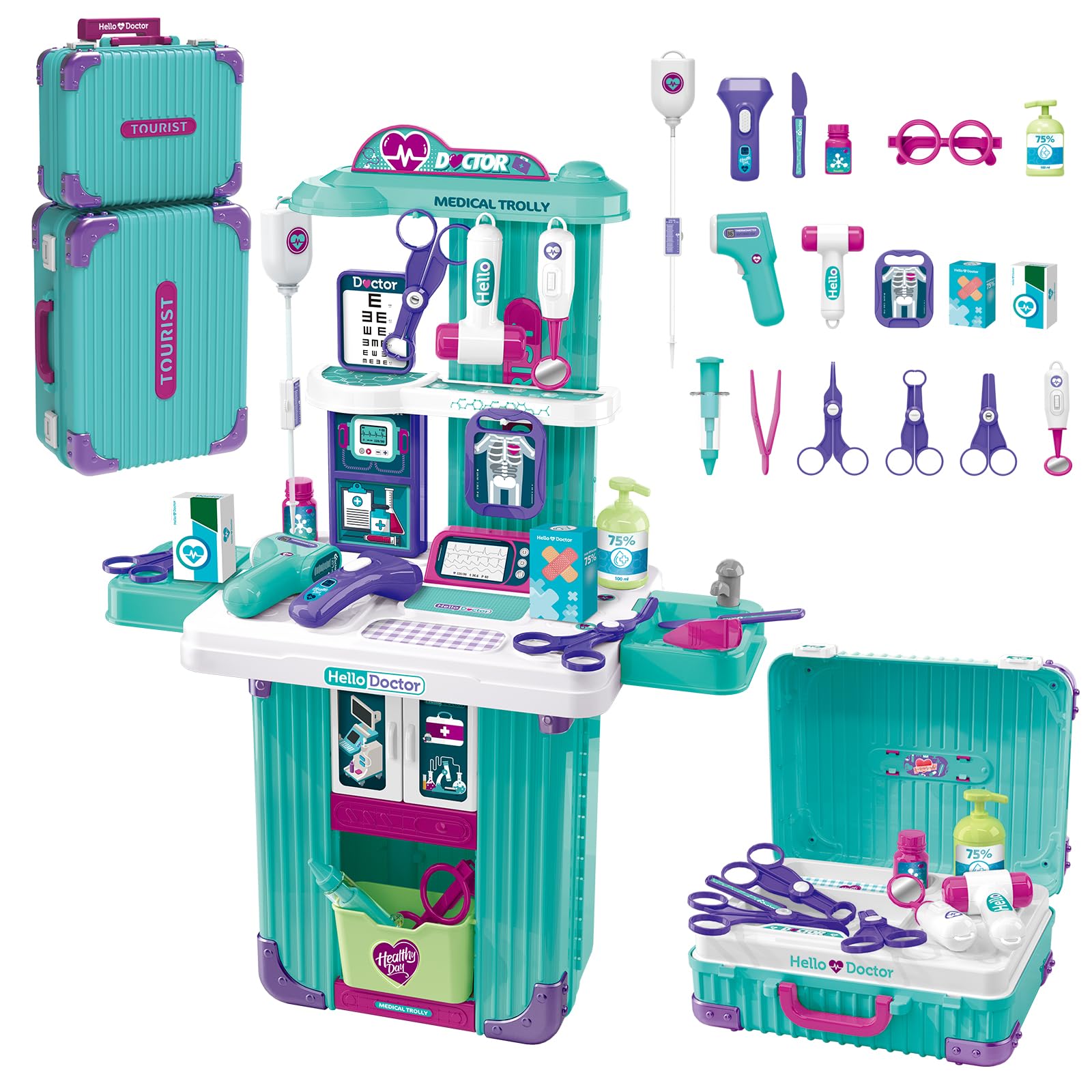 Dentist Doctor Kit for Kids (with Doctors' Clothing)