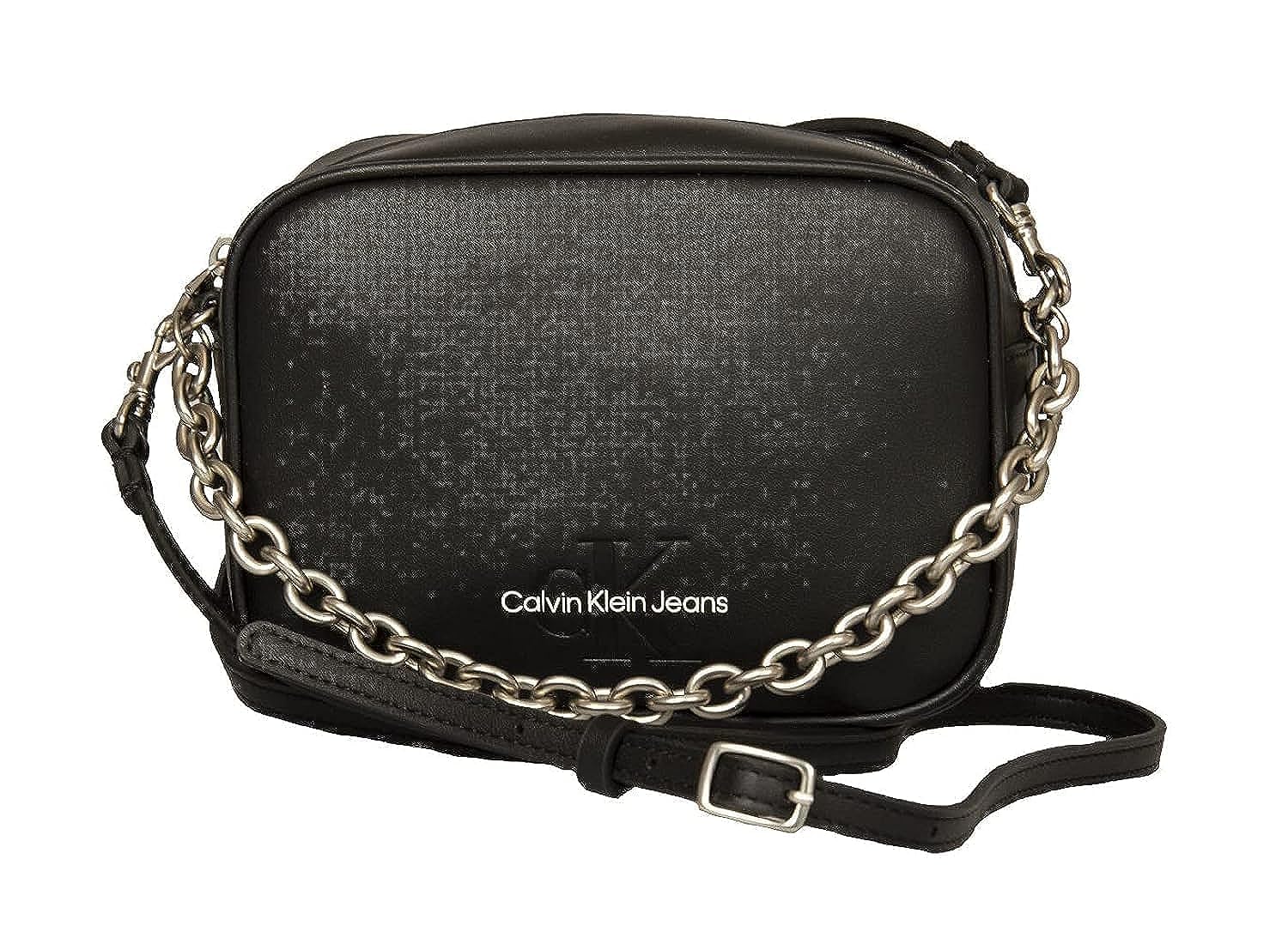 Calvin KleinWomen's Sculpted Camera Bag18 Chain K60k610564 Crossovers, One Size