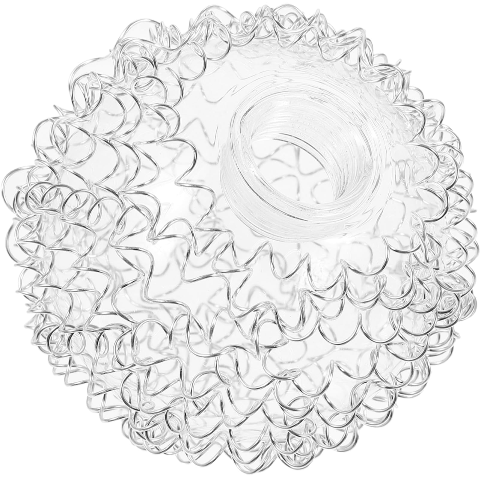 Garneck Ball Lampshade Glass Globe Lamp Cover Replacement Lampshade for Pendant Light Chandelier Ceiling Light Fixture
